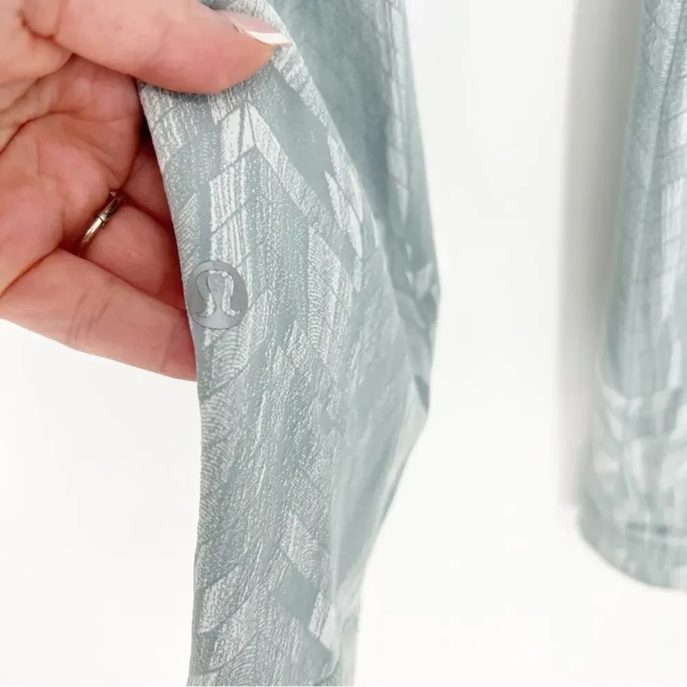 Lululemon Swift Speed Reverberated Chevron‎ Jacquard Crop Leggings 4